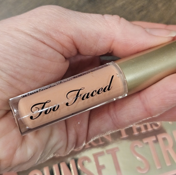 NEW Too Faced Born This Way Sunset Stripped Eyeshadow Palette and Lip Gloss - Picture 8 of 9